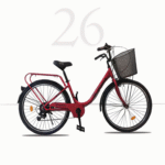 دوچرخه ردفوکس بانوان سایز 26 کوشا اسپورت دوچرخه شهری
