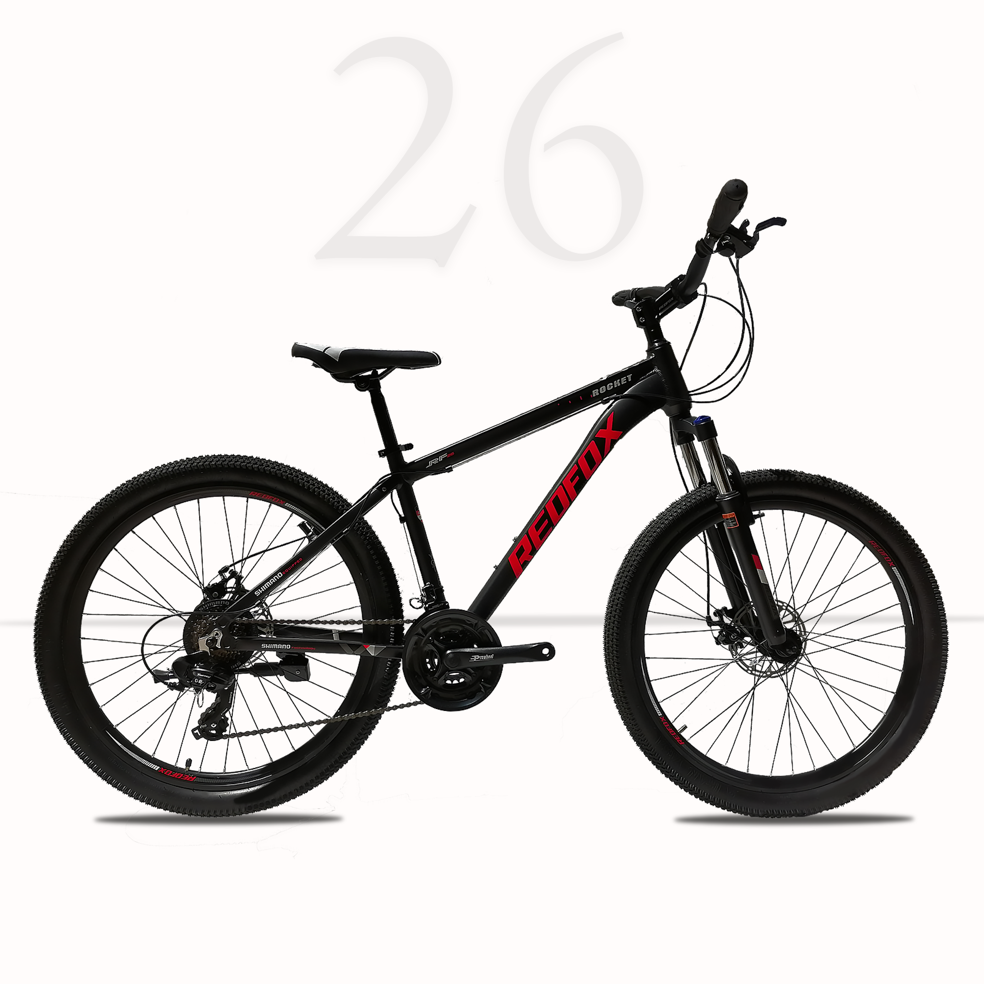کوشا اسپورت دوچرخه ردفوکس مدل راکت سایز26 (RedFox bike model, size 26 rocket) کوشا اسپورت دوچرخه ردفوکس مدل راکت سایز26 (RedFox bike model, size 26 rocket)