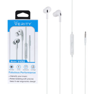 کالای دیجیتال هندزفری با سیم Verity مدل ( V-E82- ( Verity handsfree model V-E82-