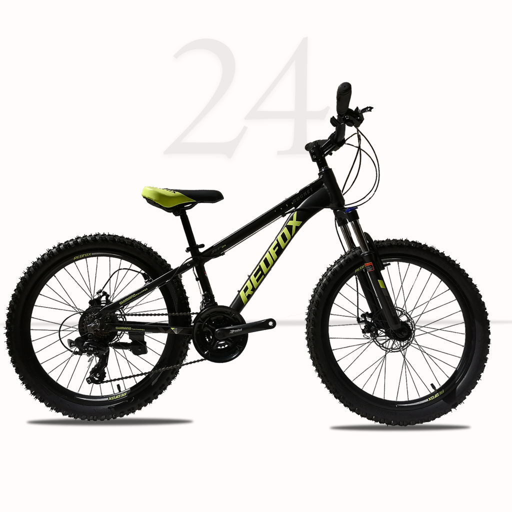 کوشا اسپورت دوچرخه ردفوکس مدل راکت سایز 24 (Red Fox bicycle model, size 24 rocket)