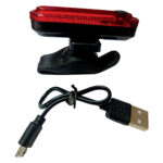 چراغ عقب شارژی دوچرخه ولکانو (VOLCANO rechargeable tail light)