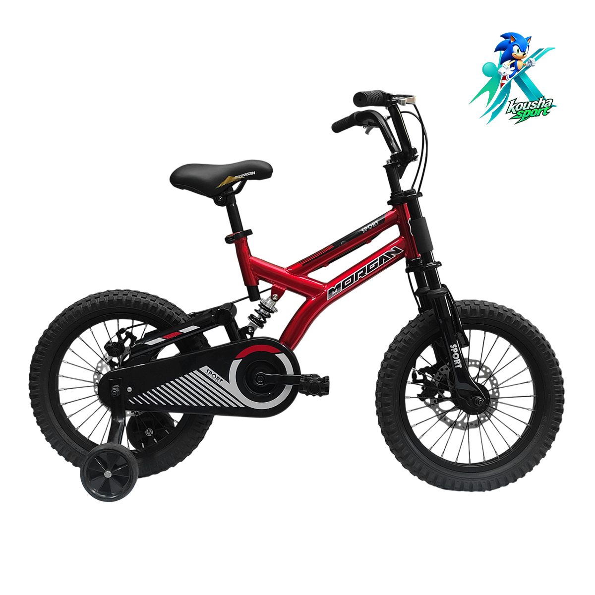 Bike-Morgan-kids-boni-16-Steel-121601-01-koushasport دوچرخه کودک سایز 16 مورگان مدل بونی دو کمک