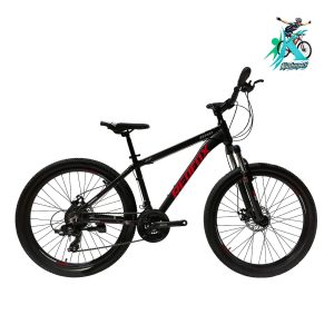 دوچرخه کوهستان ردفوکس مدل راکت سایز 26 بدنه آلومینیوم 21 دنده مشکی