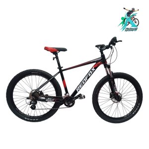 دوچرخه کوهستان ردفوکس مدل XC990 سایز 27.5 آلومینیوم 16 دنده مشکی سفید
