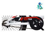 دوچرخه کودک روکستر مدل اسپرتی سایز 20 بدنه استیل سفید
