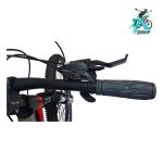 دوچرخه کوهستان روکستر سایز 24 بدنه استیل 21 دنده مشکی قرمز