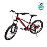دوچرخه کوهستان روکستر سایز 24 بدنه استیل 21 دنده قرمز مشکی