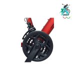 دوچرخه کوهستان روکستر سایز 27.5 بدنه استیل 21 دنده قرمز مشکی