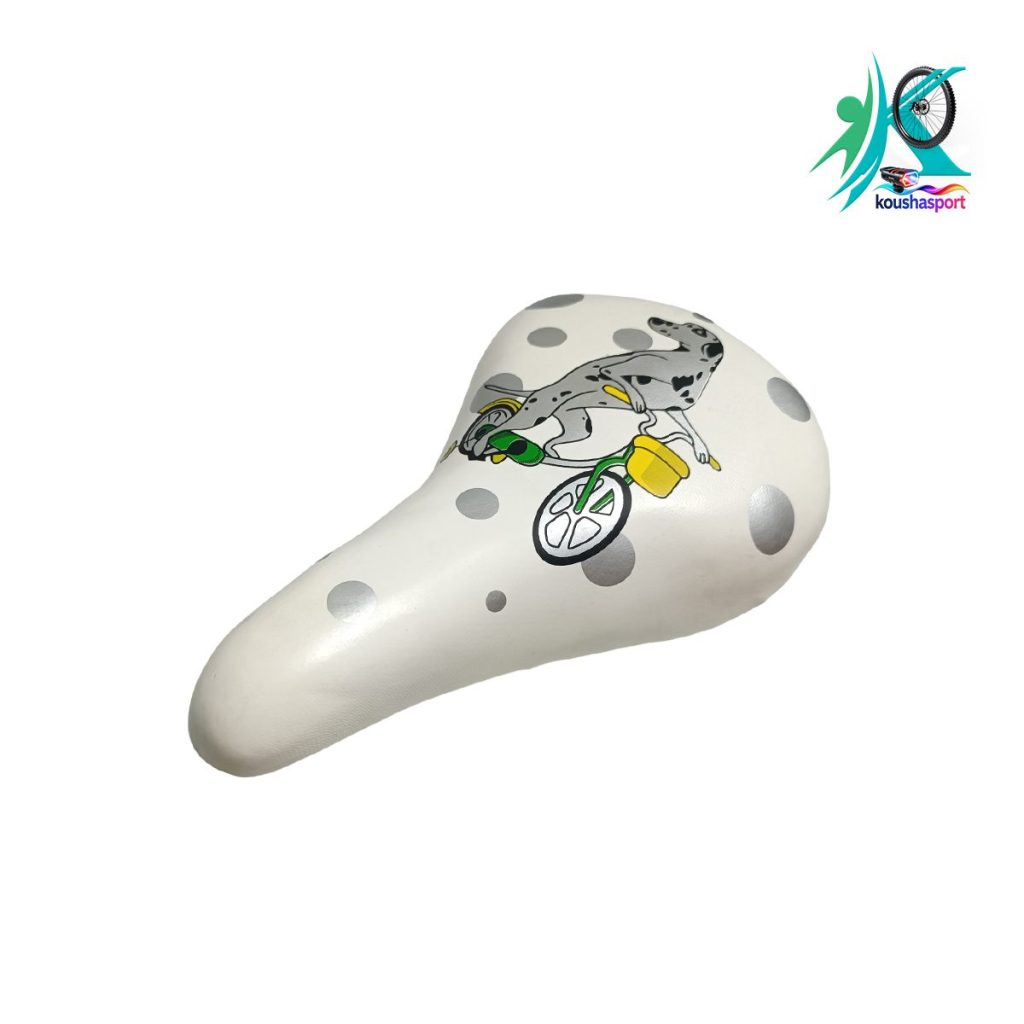زین دوچرخه بچگانه سفید