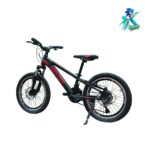 دوچرخه نوجوان روکستر سایز 20 بدنه استیل 21 دنده مشکی قرمز