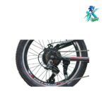 دوچرخه نوجوان روکستر سایز 20 بدنه استیل 21 دنده مشکی قرمز