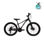 دوچرخه کوهستان مامباس سایز 24 بدنه آلومینیوم 21 دنده مشکی سفید
