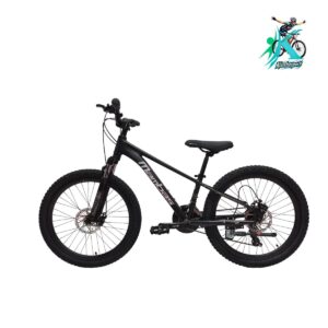 دوچرخه کوهستان مامباس سایز 24 بدنه آلومینیوم 21 دنده مشکی سفید