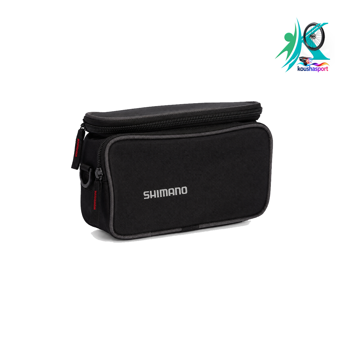 کیف خورجینی دوچرخه برند شیمانو کیف خورجینی جا موبایلی دار شیمانو